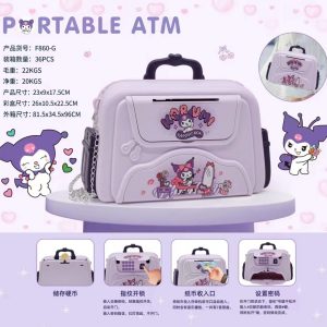 Portable ATM, Kids savings box, Kids ATM