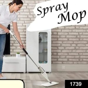 Manual spray mop