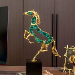 Horse sculpture, horse gift set, horse decor