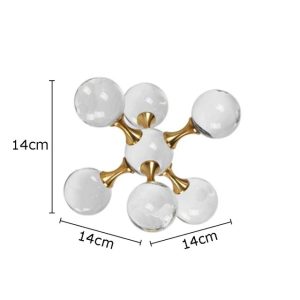 Molecular ball decor, molecular sculpture, decor