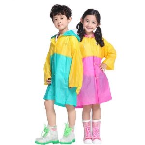 Assorted Color Rain coat.